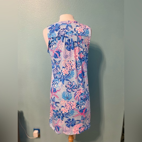 Lilly Pulitzer Dev dress in Bahamas Beachcomber - Picture 5 of 9